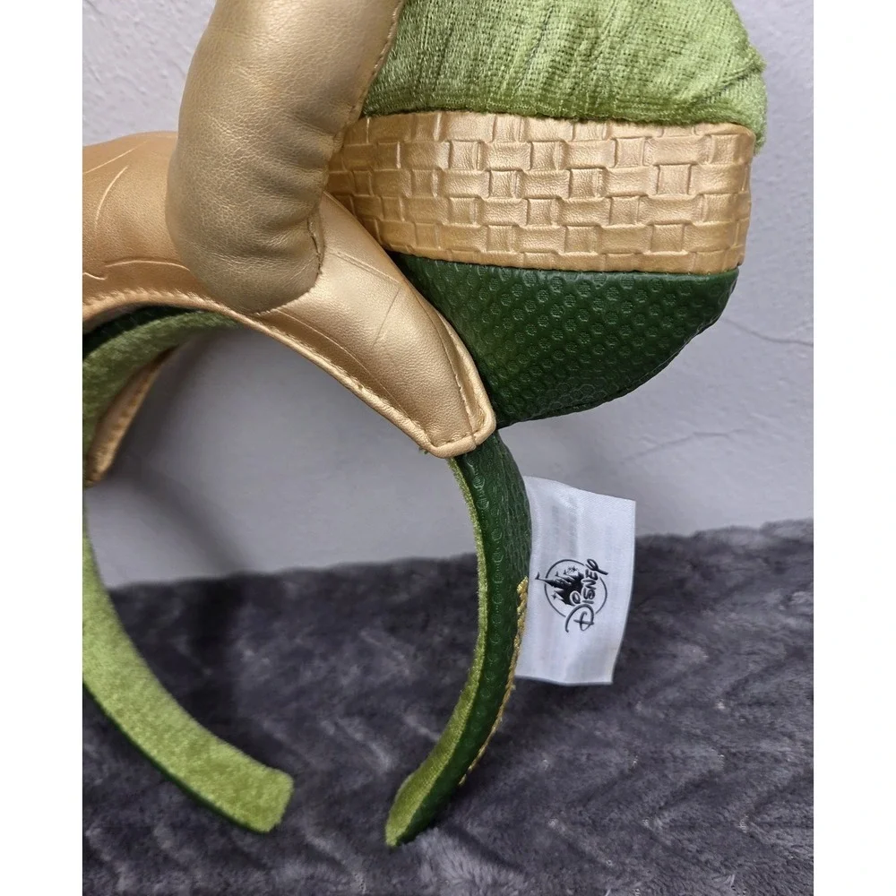 Disney Parks Marvel Loki Mickey Ears Headband One Size Excellent Condition